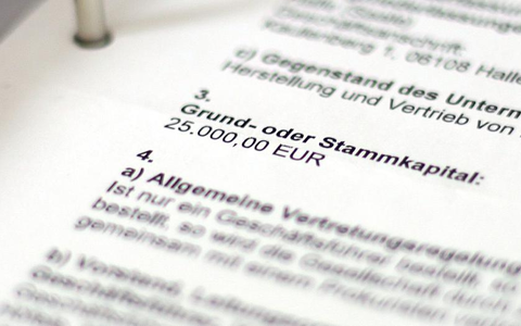 Gewerbeanmeldung einer GmbH (Archiv) - Foto: über dts Nachrichtenagentur