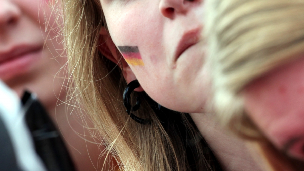 Weiblicher FuÃŸballfan - Foto: über dts Nachrichtenagentur