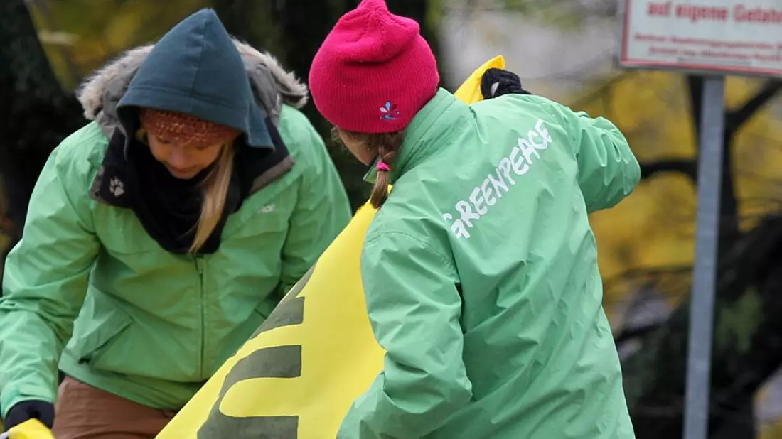 Greenpeace-Protest - Bild: über dts Nachrichtenagentur