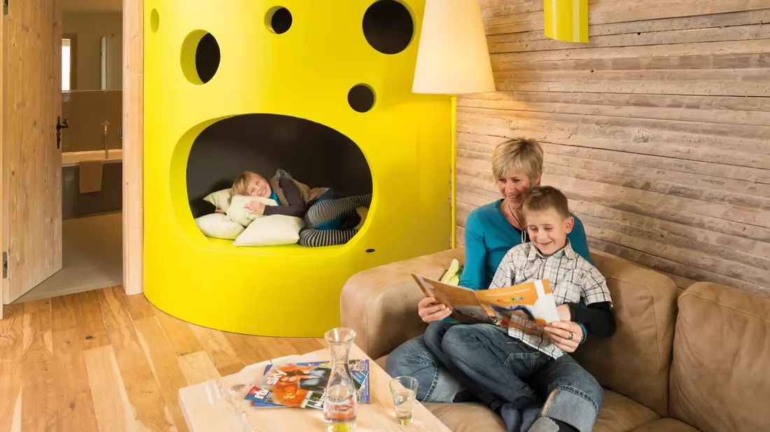 Allergikerfreundliche Ferien: Gäste können im Kinderhotel Oberjoch verschiedene Zimmervarianten buchen. Foto: Kinderhotel Oberjoch    - Bild: Foto: Kinderhotel Oberjoch