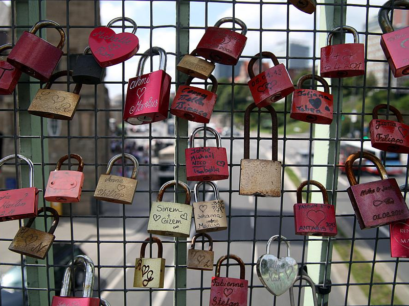 Liebes-Schlösser (Archiv) - Foto: über dts Nachrichtenagentur