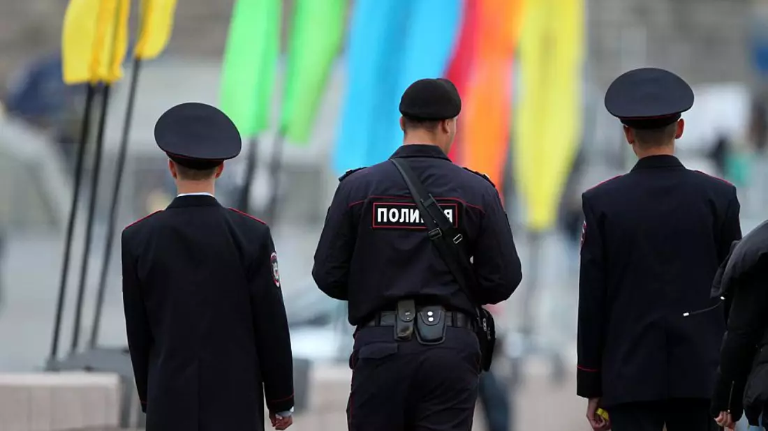 Polizisten in Russland (Archiv) - Bild: über dts Nachrichtenagentur