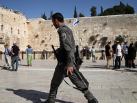 Israelischer Soldat vor der Klagemauer (Tempelberg) (Archiv) - Foto: über dts Nachrichtenagentur