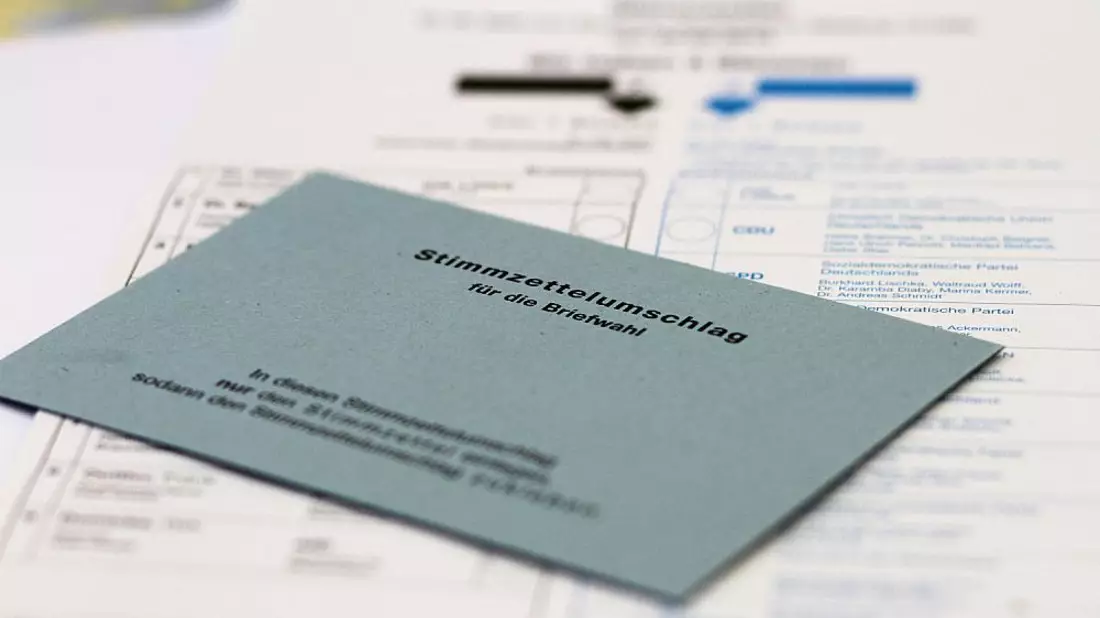 Stimmzettelumschlag für die Briefwahl (Archiv) - Bild: über dts Nachrichtenagentur