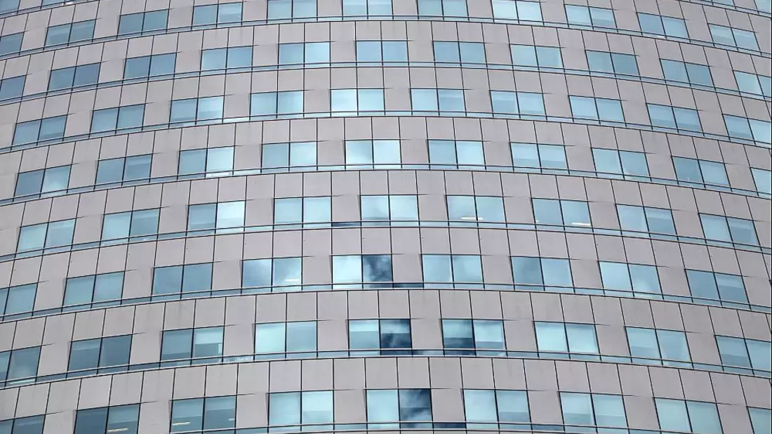 Glasfassade an einem BÃ¼rohaus - Bild: über dts Nachrichtenagentur