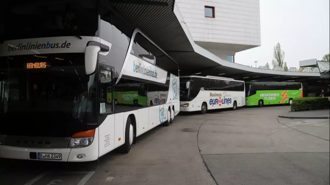 Fernbusse von Berlinlinienbus, Eurolines, MeinFernbus/Flixbus - Bild: über dts Nachrichtenagentur