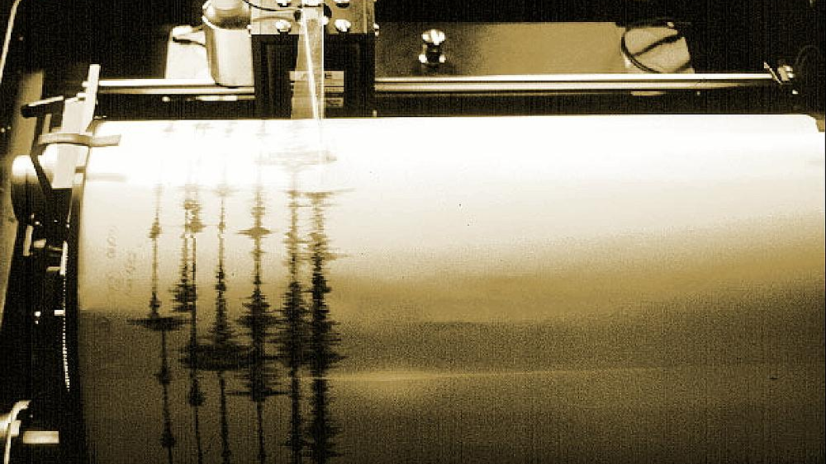 Seismograph bei der Aufzeichnung eines Erdbebens (Archiv) - Foto: über dts Nachrichtenagentur