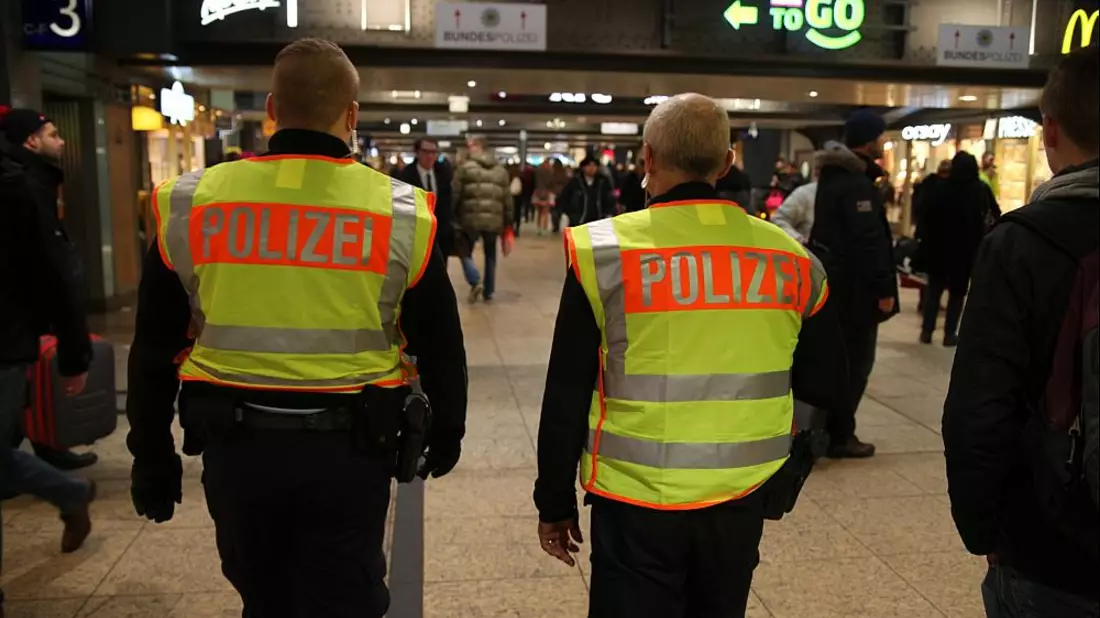 Bundespolizei im Bahnhof (Archiv) - Bild: über dts Nachrichtenagentur