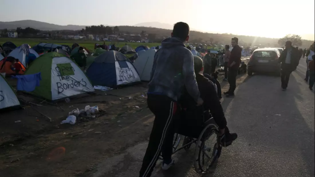 FlÃ¼chtlinge auf der Balkanroute - Bild: über dts Nachrichtenagentur