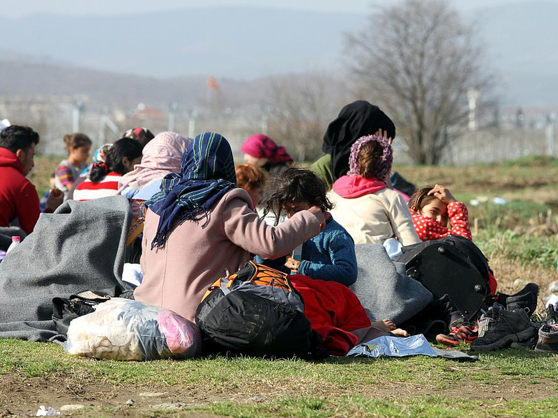 FlÃ¼chtlinge auf der Balkanroute - Foto: über dts Nachrichtenagentur