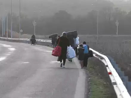 Flüchtlinge auf der Balkanroute (Archiv) - Foto: über dts Nachrichtenagentur