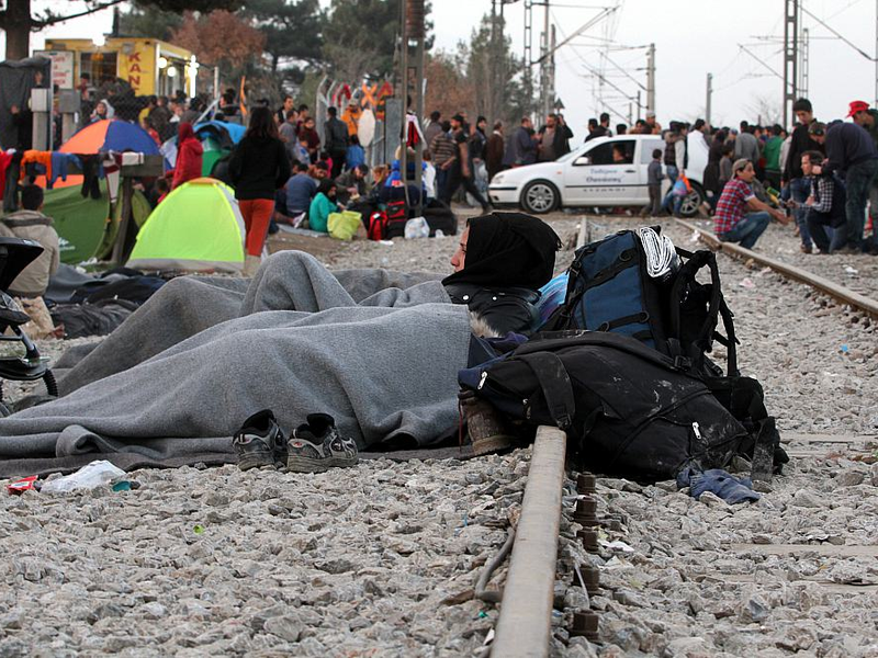 Flüchtlinge auf der Balkanroute (Archiv) - Foto: über dts Nachrichtenagentur