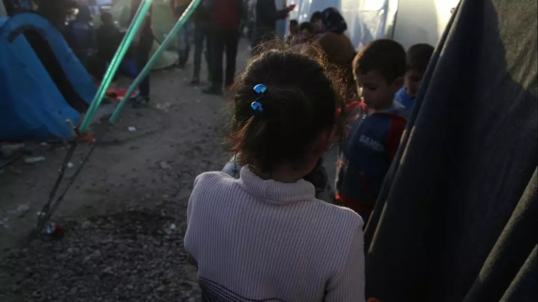 Mädchen in einem Flüchtlingslager (Archiv) - Bild: über dts Nachrichtenagentur