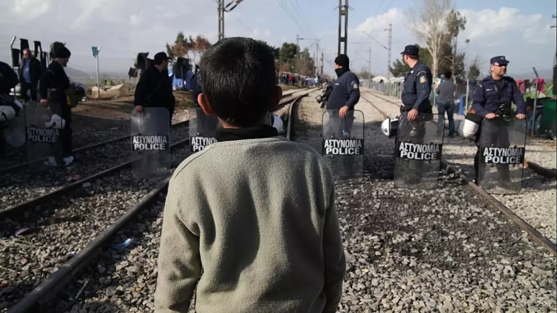 FlÃ¼chtlingsjunge in Griechenland - Bild: über dts Nachrichtenagentur