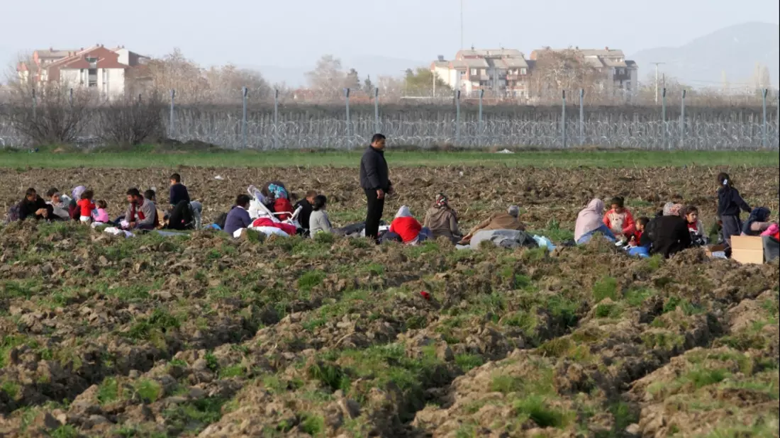 FlÃ¼chtlinge auf der Balkanroute - Bild: über dts Nachrichtenagentur