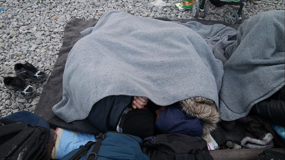 FlÃ¼chtlinge auf der Balkanroute - Foto: über dts Nachrichtenagentur