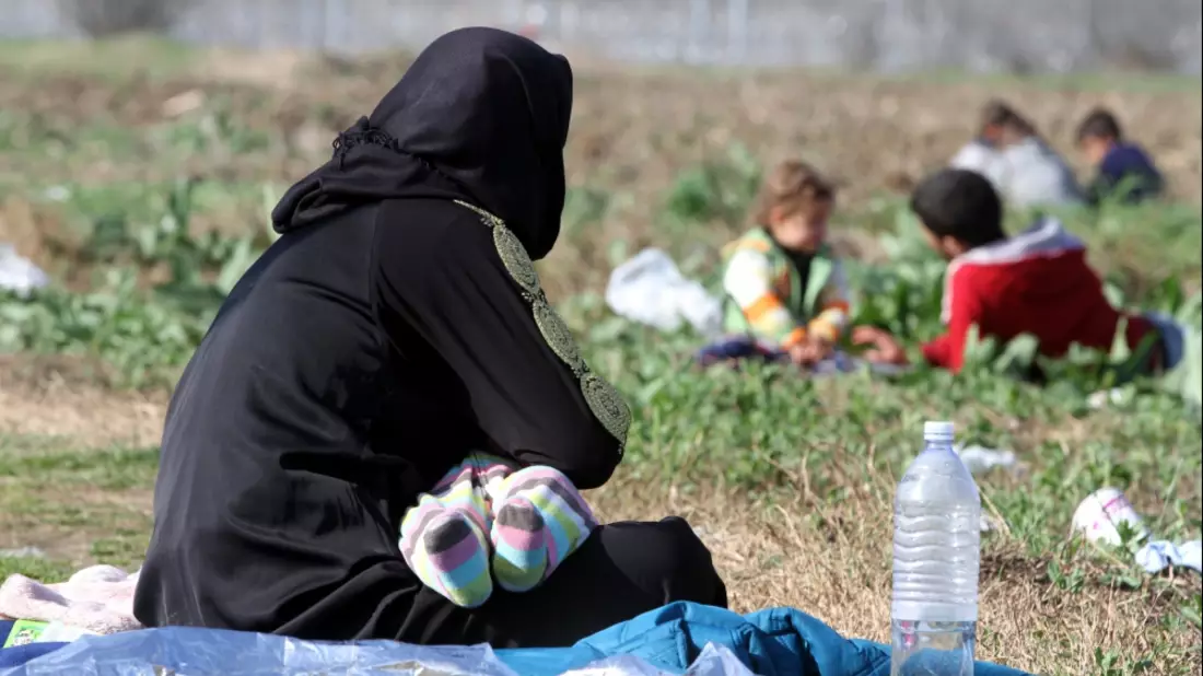 FlÃ¼chtlinge auf der Balkanroute - Bild: über dts Nachrichtenagentur
