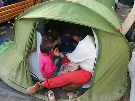 Flüchtlinge auf der Balkanroute (Archiv) - Foto: über dts Nachrichtenagentur