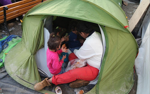 Flüchtlinge auf der Balkanroute (Archiv) - Foto: über dts Nachrichtenagentur