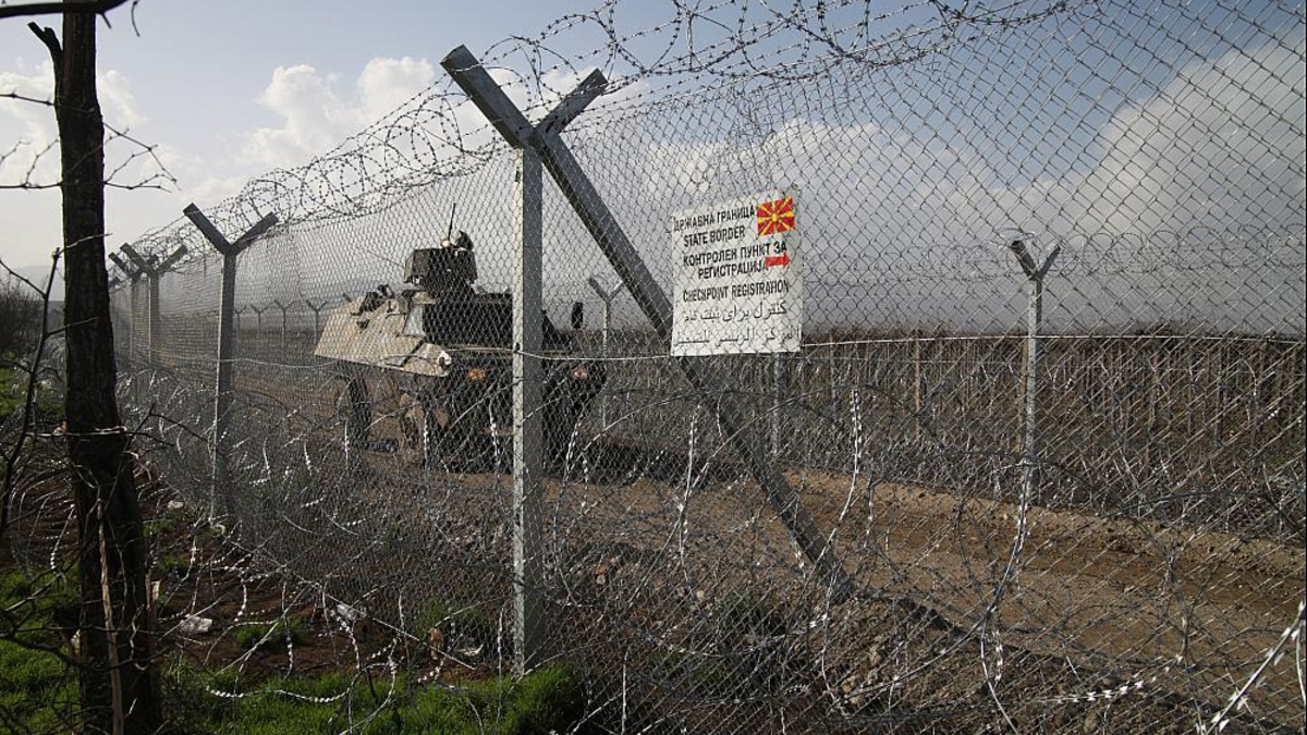 Grenze Mazedonien - Griechenland - Foto: über dts Nachrichtenagentur