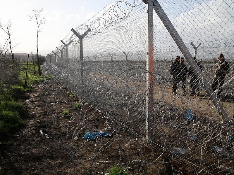 Grenze Mazedonien - Griechenland - Foto: über dts Nachrichtenagentur