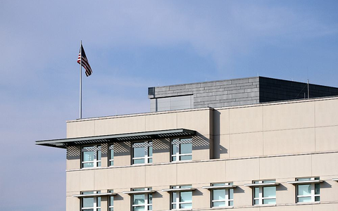 US-Botschaft in Berlin (Archiv) - Foto: über dts Nachrichtenagentur