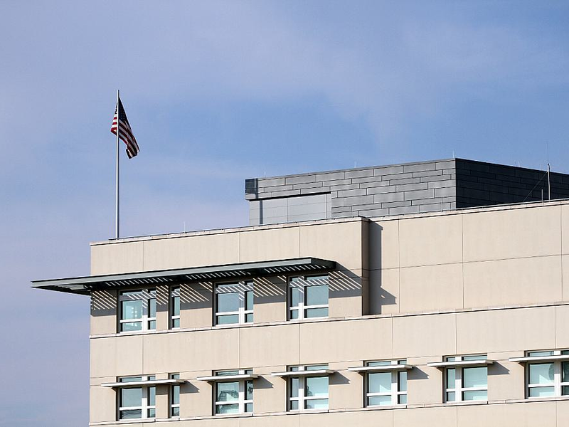 US-Botschaft in Berlin (Archiv) - Foto: über dts Nachrichtenagentur