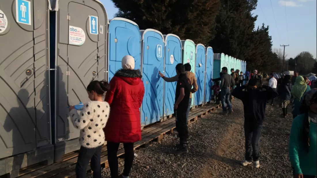 FlÃ¼chtlingslager Idomeni - Bild: über dts Nachrichtenagentur