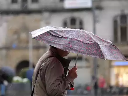 Regen und Wind (Archiv) - Foto: über dts Nachrichtenagentur