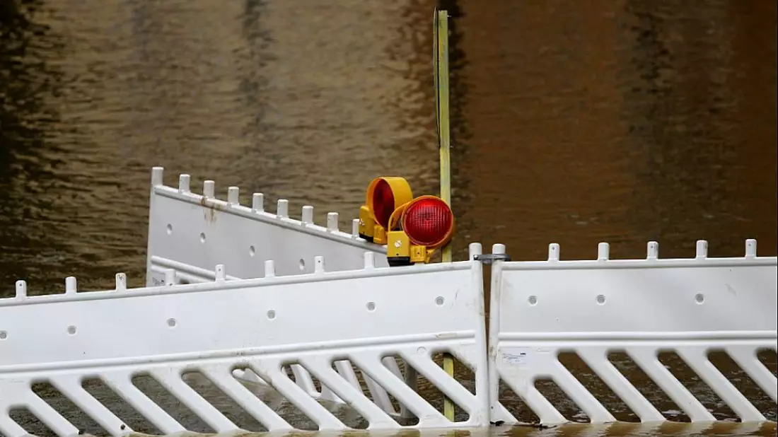 Hochwasser-Absperrung (Archiv) - Bild: über dts Nachrichtenagentur
