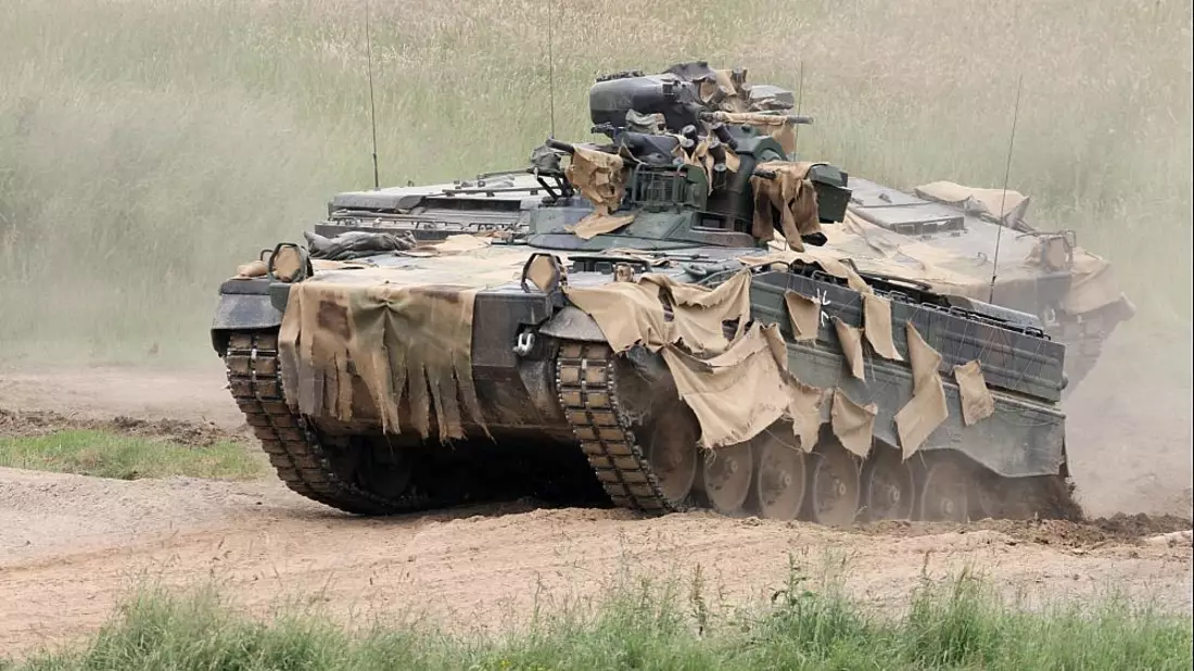 Bundeswehr-Panzer Marder (Archiv) - Bild: über dts Nachrichtenagentur