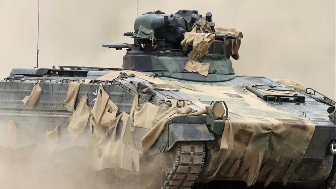 Bundeswehr-Panzer Marder (Archiv) - Bild: über dts Nachrichtenagentur