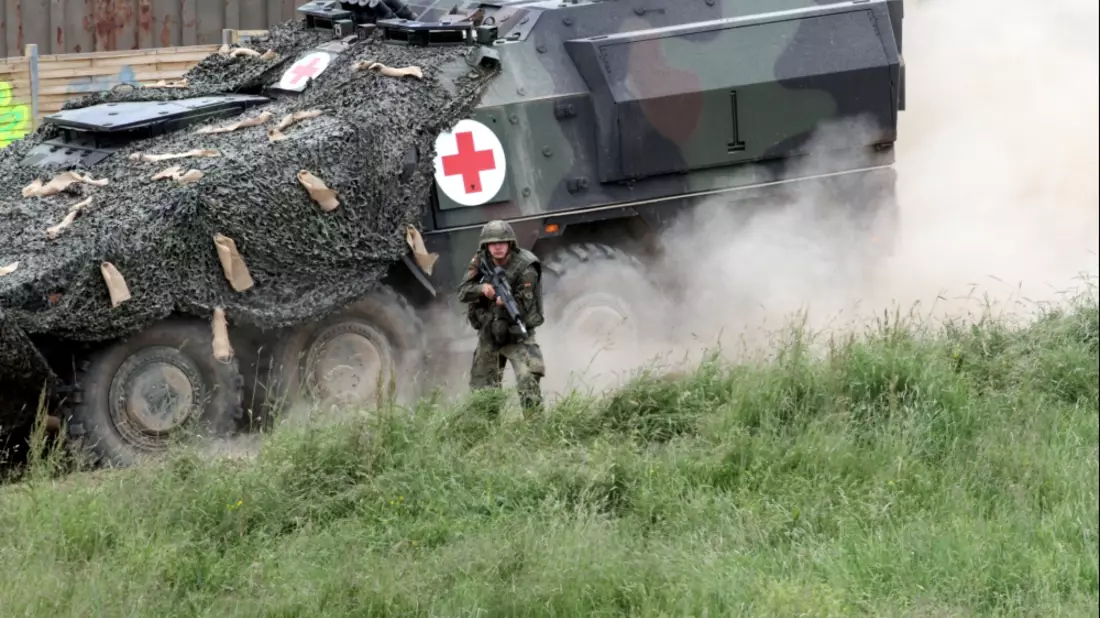 Bundeswehr-SanitÃ¤tspanzer - Bild: über dts Nachrichtenagentur