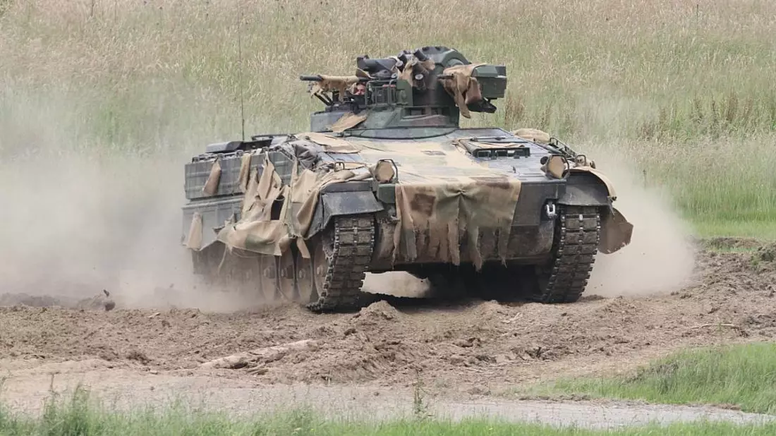 Bundeswehr-Panzer Marder (Archiv) - Bild: über dts Nachrichtenagentur
