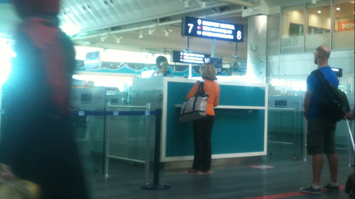 Passkontrolle am Flughafen Istanbul-AtatÃ¼rk - Foto: über dts Nachrichtenagentur