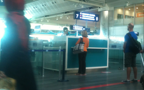 Passkontrolle am Flughafen Istanbul-AtatÃ¼rk - Foto: über dts Nachrichtenagentur