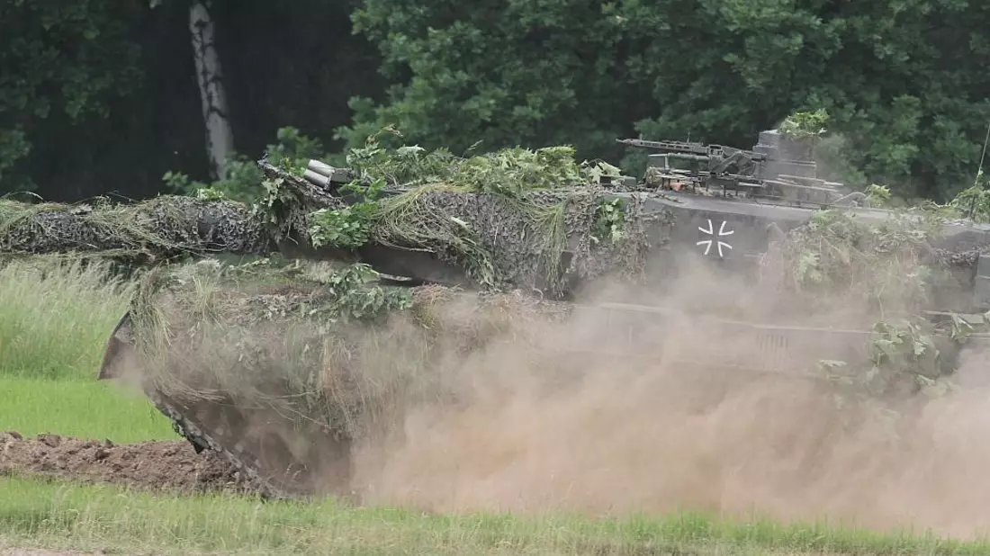 Bundeswehr-Panzer Leopard 2 (Archiv) - Bild: über dts Nachrichtenagentur