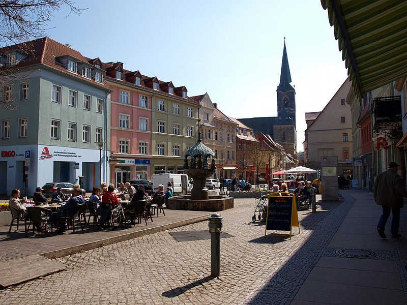 Marktplatz einer Kleinstadt (Aschersleben) (Archiv) - Foto: über dts Nachrichtenagentur