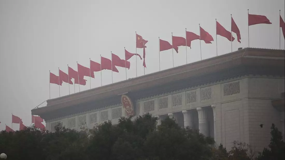 ParlamentsgebÃ¤ude GroÃŸe Halle des Volkes in Peking - Bild: über dts Nachrichtenagentur