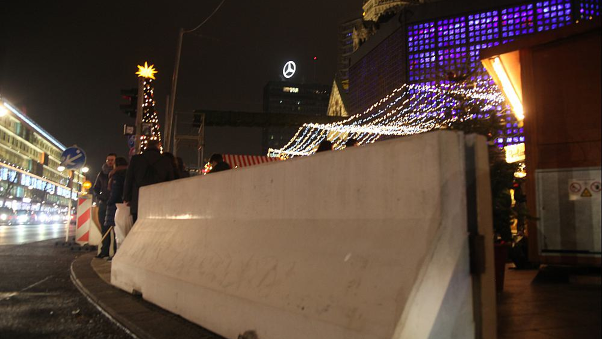 Betonsperren am Breitscheidplatz (Archiv) - Foto: über dts Nachrichtenagentur