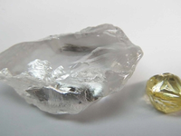 Diamanten vom Lulo-Projekt - Foto: Lucapa Diamond Company