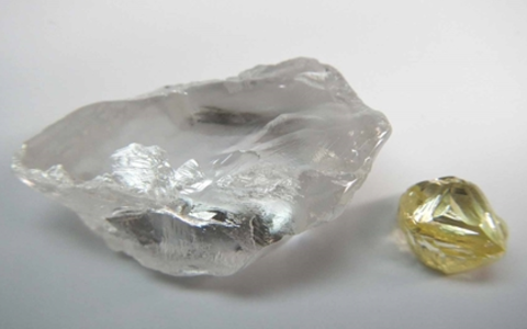 Diamanten vom Lulo-Projekt - Foto: Lucapa Diamond Company