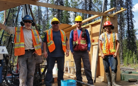 ML Gold Explorationsteam - Foto: ML Gold