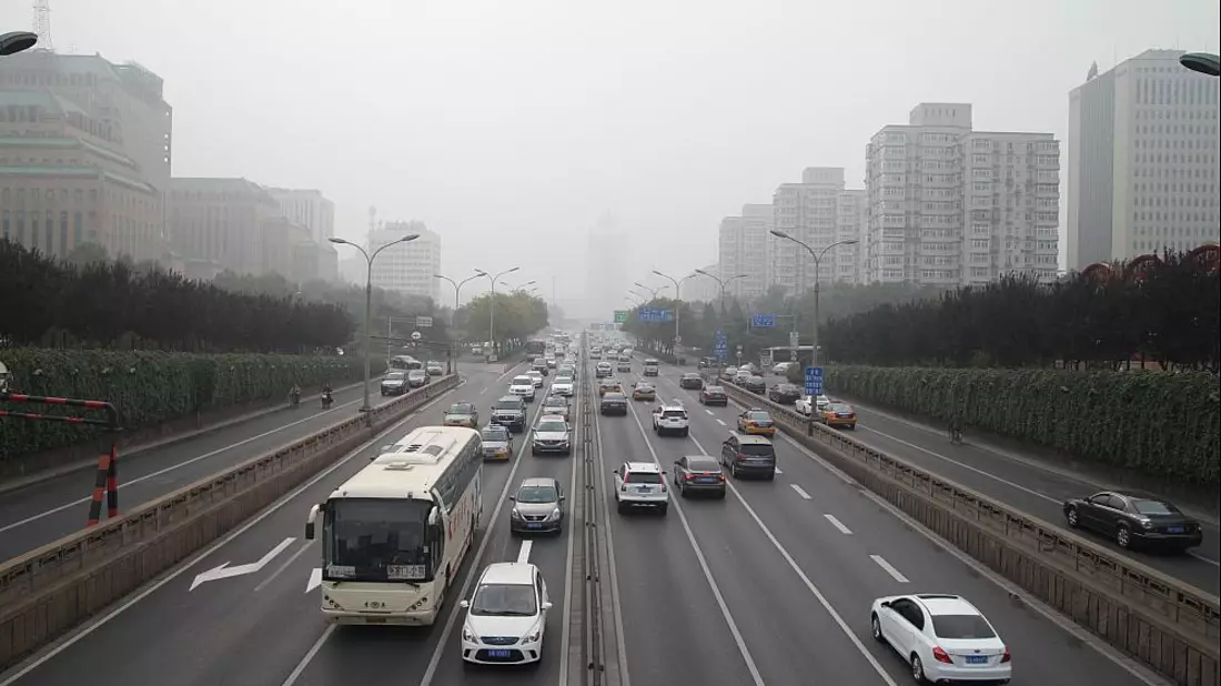 Straßenverkehr in Peking (Archiv) - Bild: über dts Nachrichtenagentur
