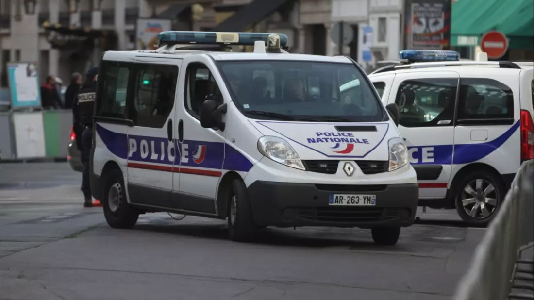 FranzÃ¶sisches Polizeiauto - Bild: über dts Nachrichtenagentur
