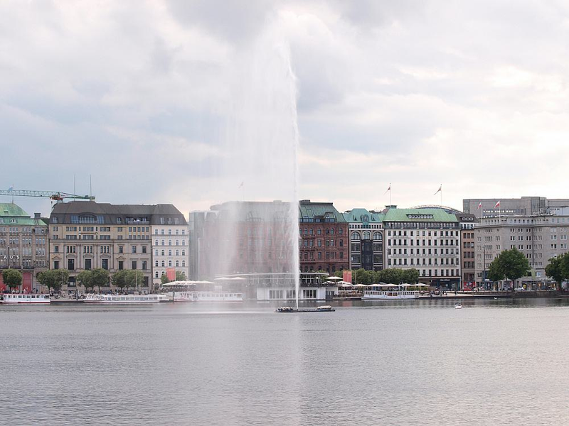 Fontäne an der Binnenalster in Hamburg (Archiv) - Foto: über dts Nachrichtenagentur