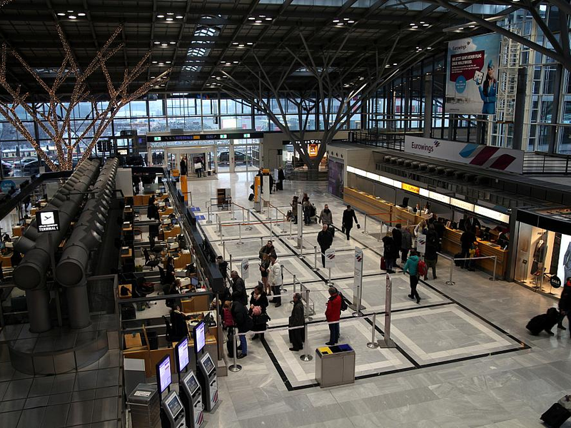 Abfertigungshalle Flughafen Stuttgart (Archiv) - Foto: über dts Nachrichtenagentur