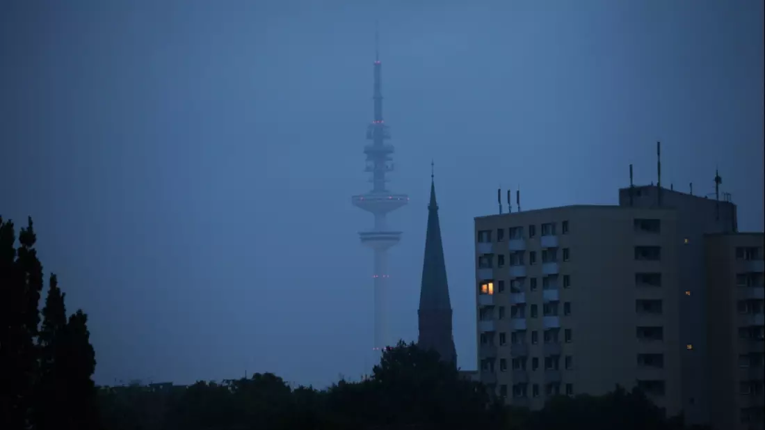 Heinrich-Hertz-Turm in Hamburg - Bild: über dts Nachrichtenagentur