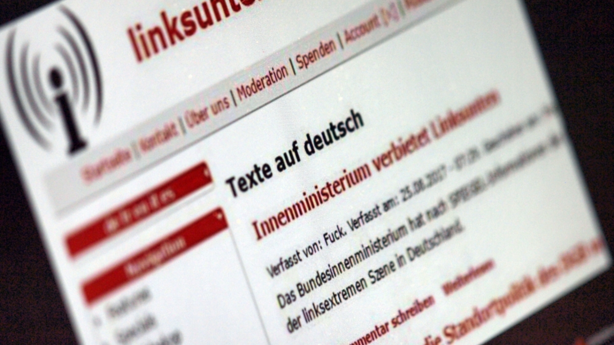 linksunten.indymedia.org - Foto: über dts Nachrichtenagentur