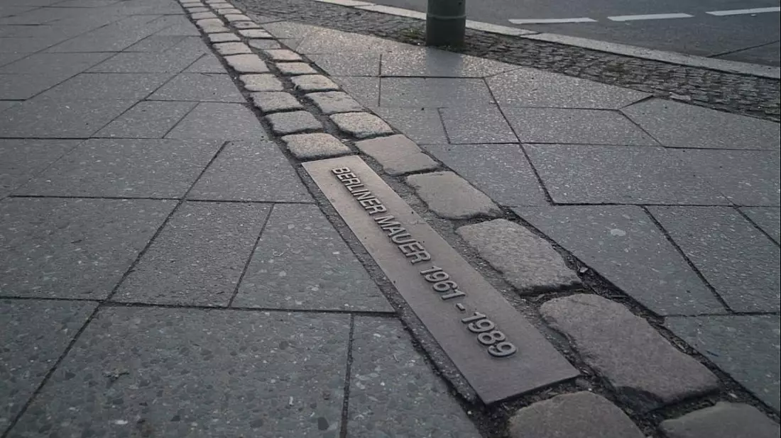 Verlauf der Berliner Mauer - Bild: über dts Nachrichtenagentur
